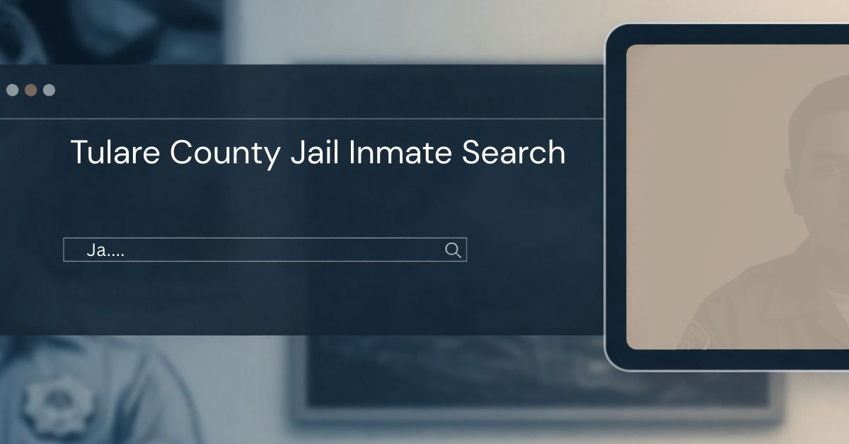 Tulare County Jail Inmate Search